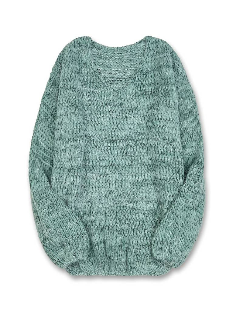 Noa – Strickpullover mit V-Ausschnitt