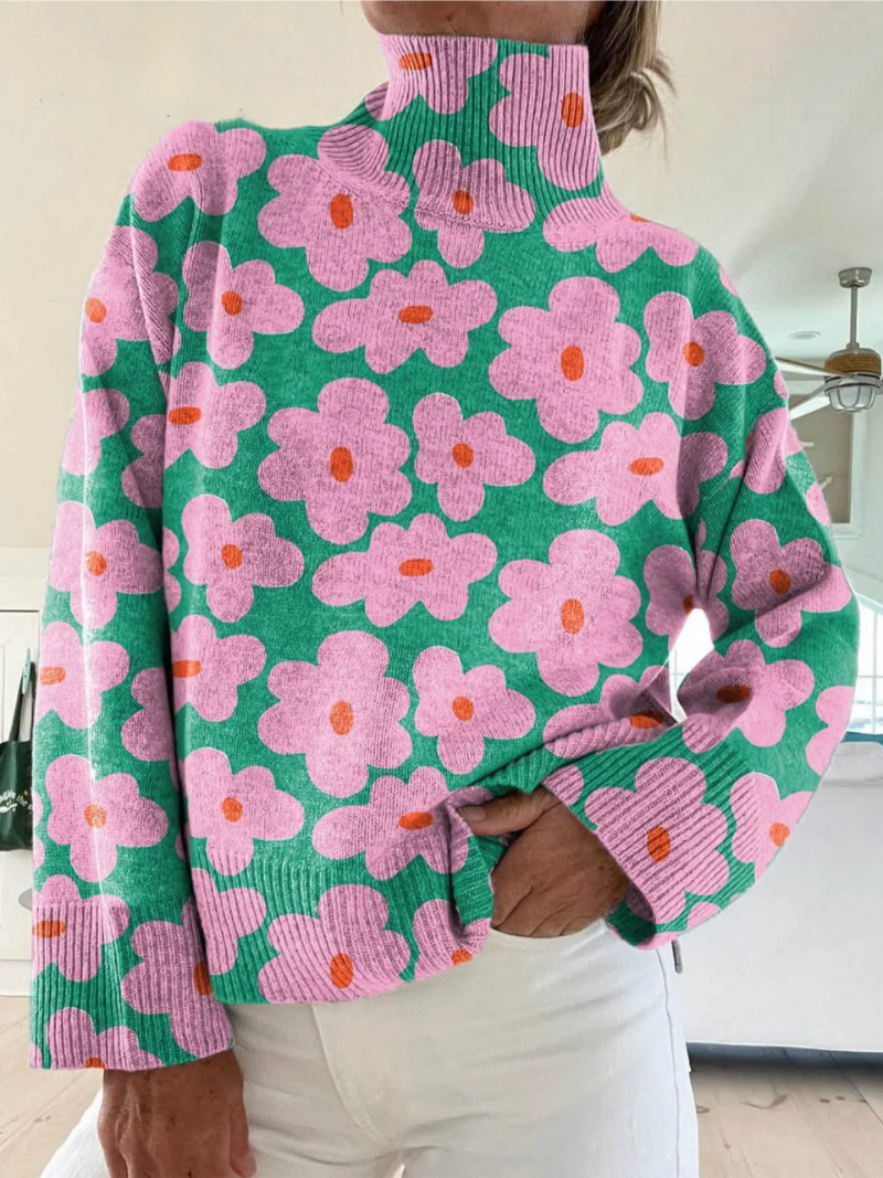 Lotte – Pullover mit Blumenprint